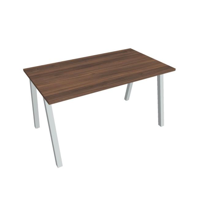 [ON919749] Schreibtisch UNI A, 140x75,5x80 cm, Walnuss/Grau