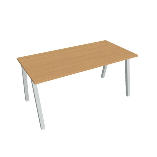 [ON919767] Schreibtisch UNI A, 160x75,5x80 cm, Buche/Grau