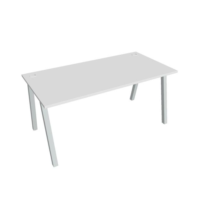 [ON919770] Schreibtisch UNI A, 160x75,5x80 cm, weiß/grau
