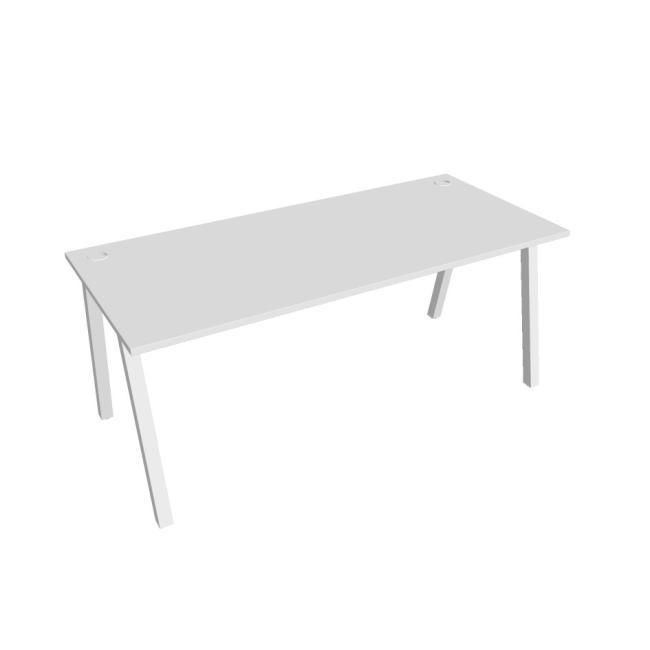 [ON919801] Schreibtisch UNI A, 180 x 75,5 x 80 cm, weiß/weiß