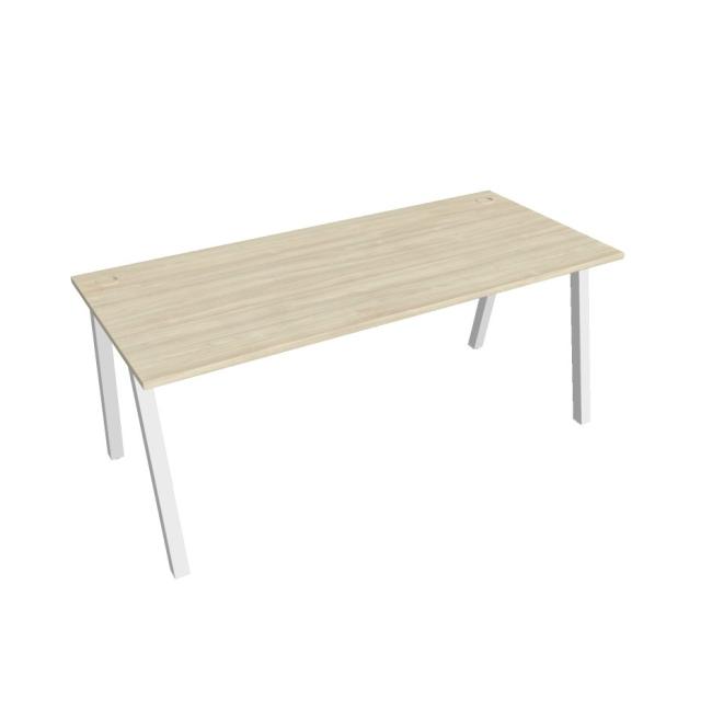 [ON919807] Schreibtisch UNI A, 180 x 75,5 x 80 cm, Akazie/Weiß