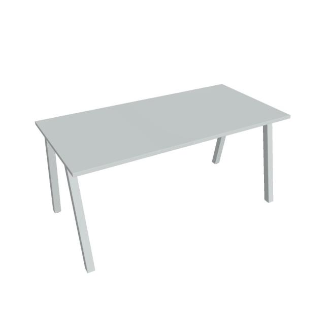 Konferenztisch UNI A, 160x75,5x80 cm, grau/grau