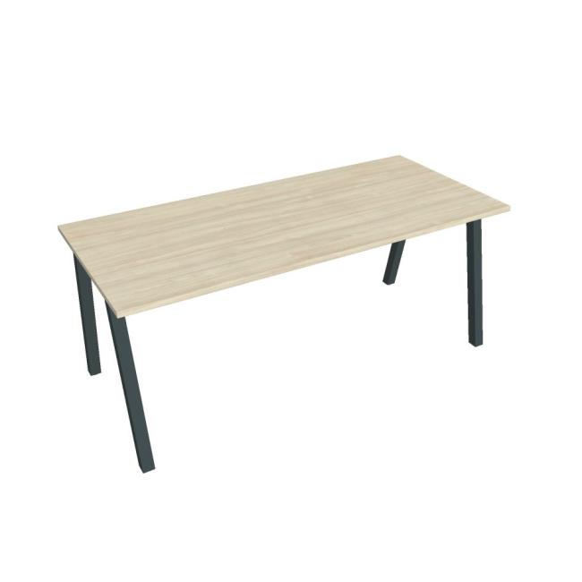 [ON919955] Konferenztisch UNI A, 180 x 75,5 x 80 cm, Akazie/schwarz