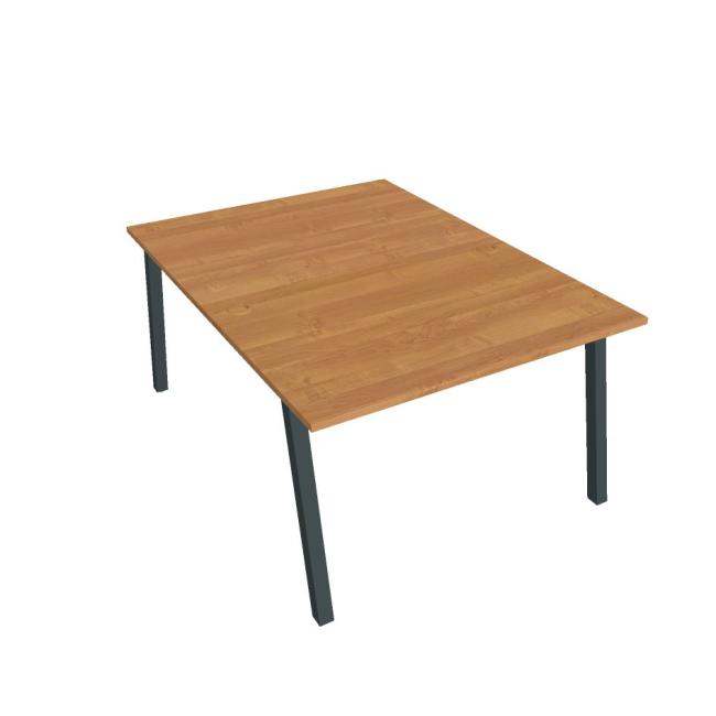 [ON919970] Schreibtisch UNI A, 120 x 75,5 x 160 cm, Erle/schwarz