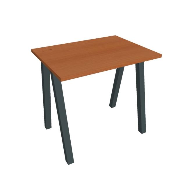 [ON920093] Schreibtisch UNI A, 80 x 75,5 x 60 cm, Kirsche/Schwarz