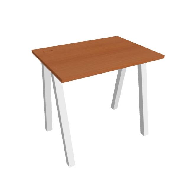 [ON920095] Schreibtisch UNI A, 80 x 75,5 x 60 cm, Kirsche/Weiß