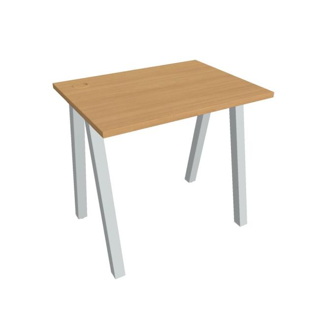 [ON920097] Schreibtisch UNI A, 80x75,5x60 cm, Buche/Grau