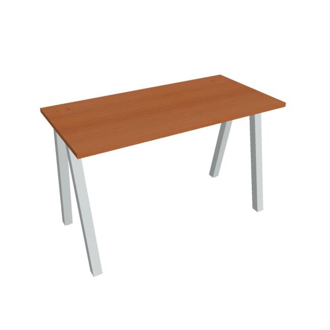 Schreibtisch UNI A, 120x75,5x60 cm, Kirsche/Grau