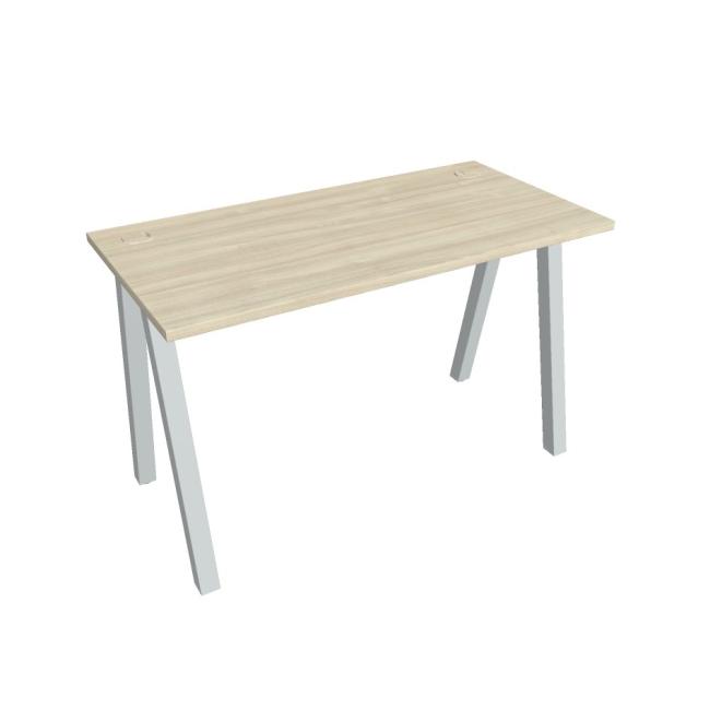 Schreibtisch UNI A, 120x75,5x60 cm, Akazie/Grau