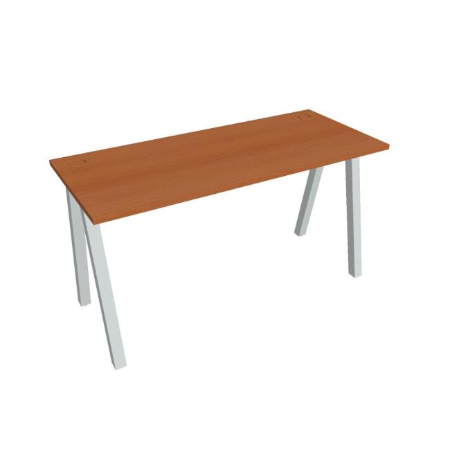 [ON920154] Schreibtisch UNI A, 140x75,5x60 cm, Kirsche/Grau