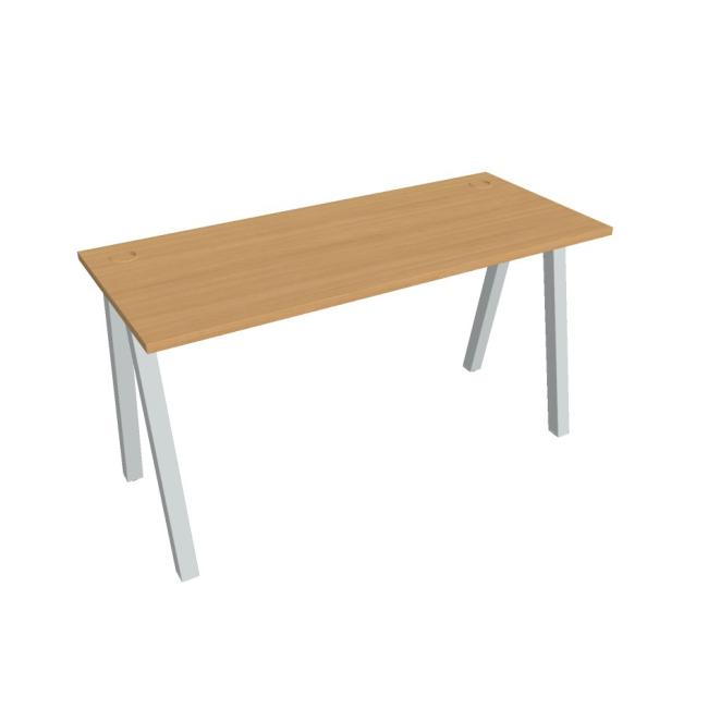 [ON920157] Schreibtisch UNI A, 140x75,5x60 cm, Buche/Grau