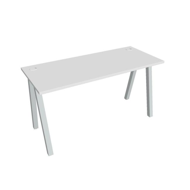 [ON920160] Schreibtisch UNI A, 140x75,5x60 cm, weiß/grau