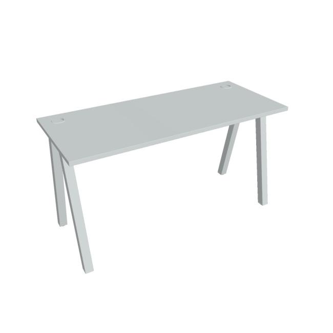 [ON920163] Schreibtisch UNI A, 140x75,5x60 cm, grau/grau