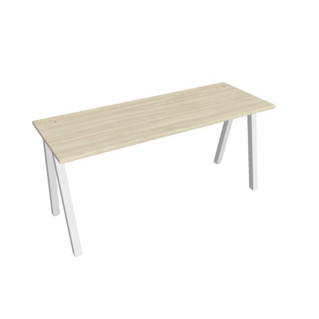 [ON920197] Schreibtisch UNI A, 160 x 75,5 x 60 cm, Akazie/Weiß