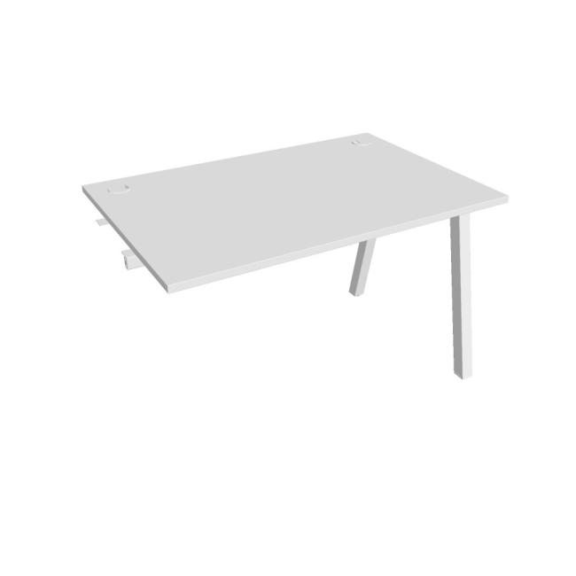 [ON920431] Werkbank UNI A, für Längsverkettung, 120 x 75,5 x 80 cm, weiß/weiß