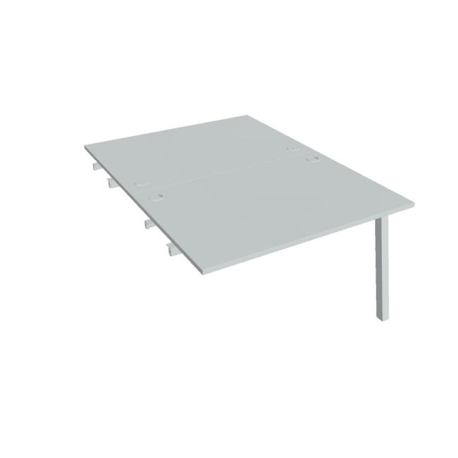 [ON920553] Werkbank UNI A, für Längsverkettung, 120x75,5x160 cm, grau/grau