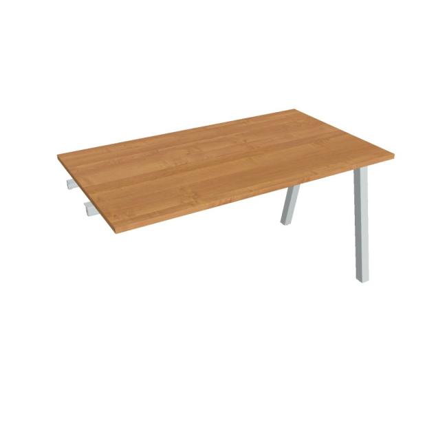 [ON920661] Besprechungstisch UNI A, für Längsverkettung, 140x75,5x80 cm, Erle/Grau