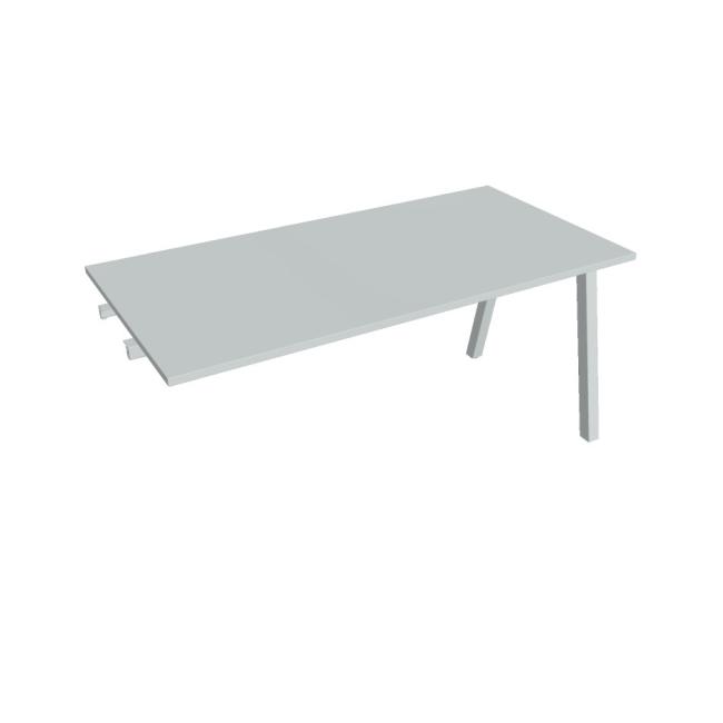 [ON920703] Besprechungstisch UNI A, zum Verketten, 160x75,5x80 cm, grau/grau