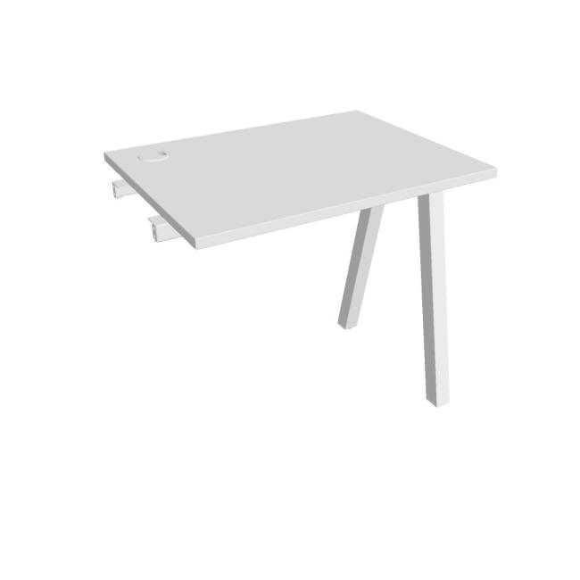 [ON920761] Werkbank UNI A, für Längsverkettung, 80x75,5x60 cm, weiß/weiß