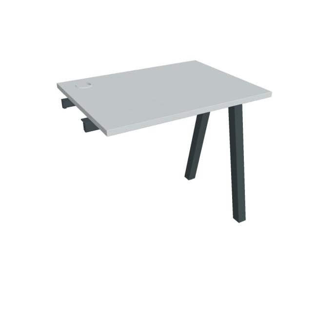 [ON920762] Werkbank UNI A, für Längsverkettung, 80x75,5x60 cm, grau/schwarz