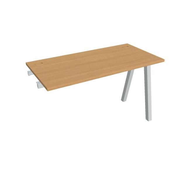 [ON920787] Werkbank UNI A, für Längsverkettung, 120x75,5x60 cm, Buche/grau