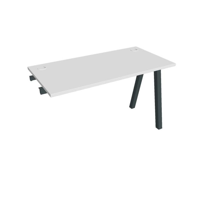 [ON920789] Werkbank UNI A, für Längsverkettung, 120x75,5x60 cm, weiß/schwarz