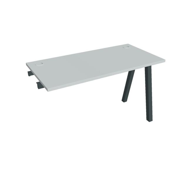 [ON920792] Werkbank UNI A, für Längsverkettung, 120x75,5x60 cm, grau/schwarz