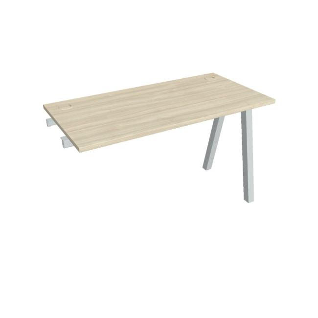 [ON920796] Werkbank UNI A, für Längsverkettung, 120x75,5x60 cm, Akazie/grau