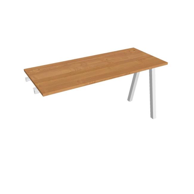 [ON920812] Werkbank UNI A, für Längsverkettung, 140 x 75,5 x 60 cm, Erle/Weiß