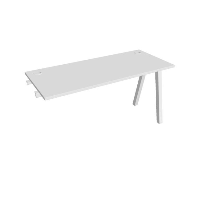 [ON920821] Werkbank UNI A, für Längsverkettung, 140 x 75,5 x 60 cm, weiß/weiß