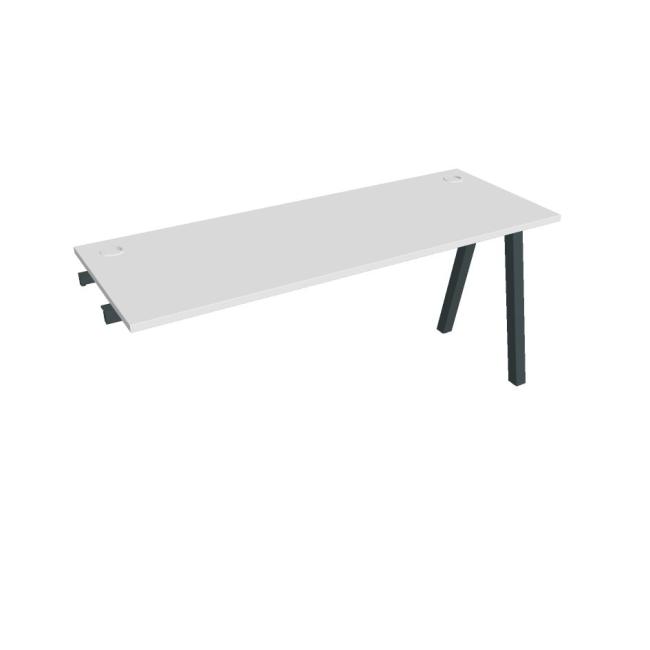 [ON920849] Werkbank UNI A, für Längsverkettung, 160x75,5x60 cm, weiß/schwarz