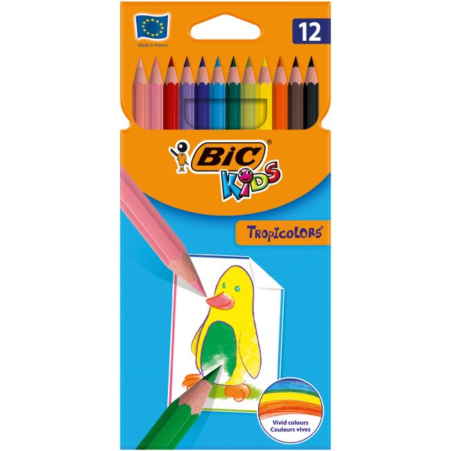 BIC Tropicolors Buntstifte, 12 Stück