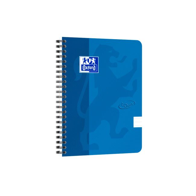 Oxford Nordic Touch Notizbuch, blau, A5+, 70 Blatt, liniert