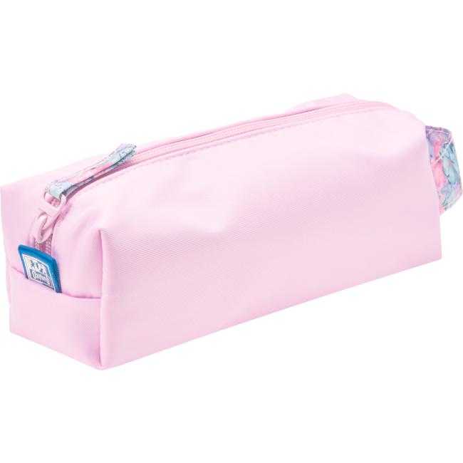 [OX079706] Federmäppchen Quattro Oxford Flowers rosa