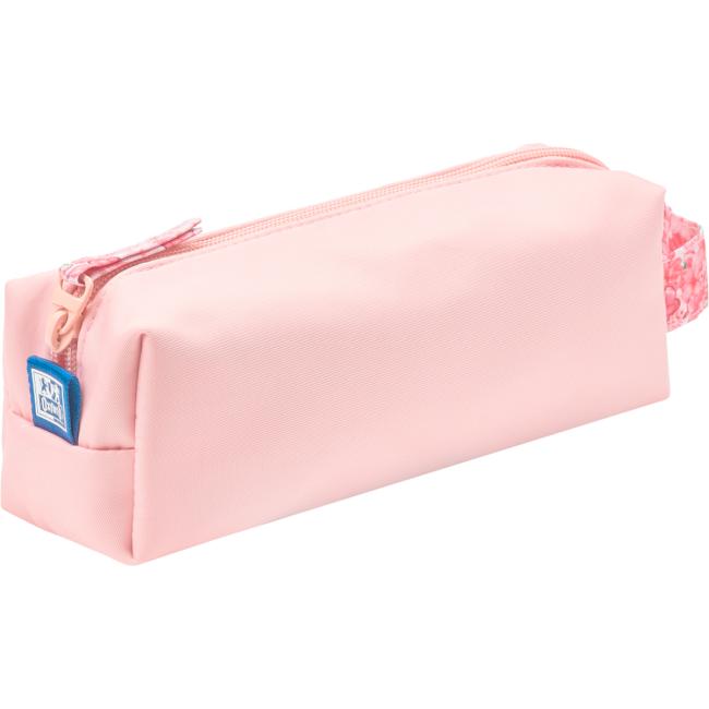 Federmäppchen Quattro Oxford Flowers orange