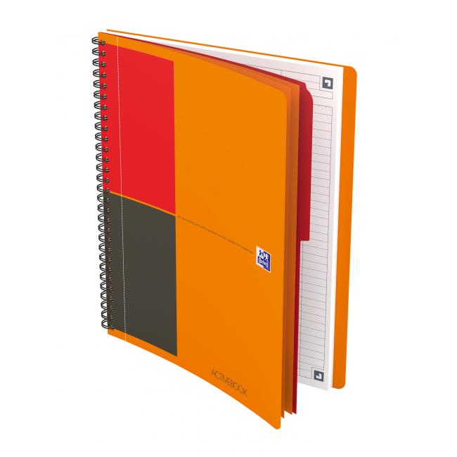 Oxford International Notizblock, PP-Blätter, B5, liniert