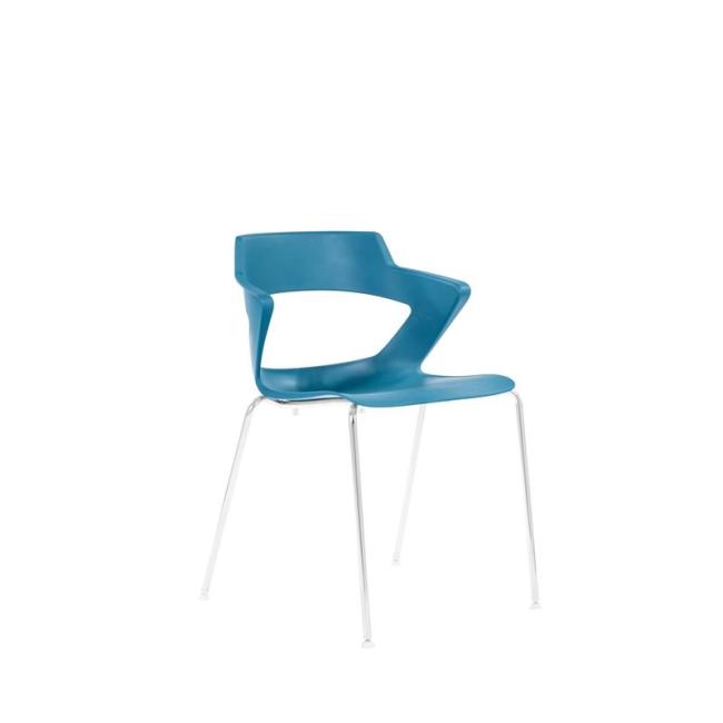 [OY490725] Aoki Esszimmerstuhl, blau