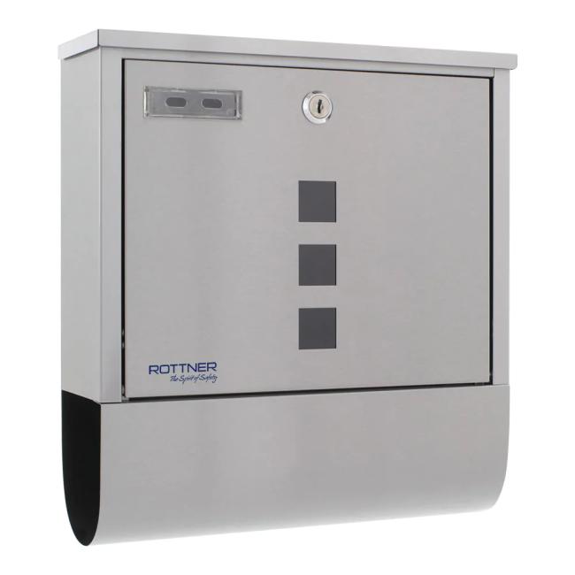 Costa-Briefkasten, Edelstahl