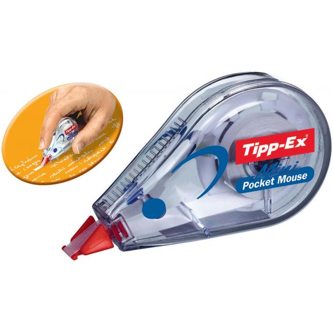 [BC901817] Tipp-Ex Mini Pocket Mouse Einweg-Korrekturroller 5 mm x 5 m