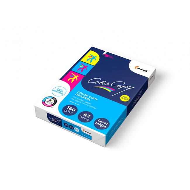 Farbkopierpapier A3, 160 g/m², 250 Blatt