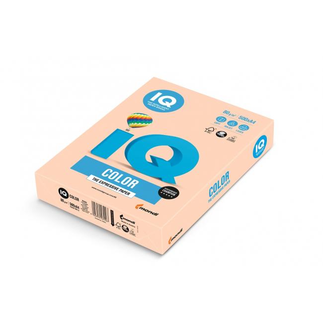 Farbiges Papier IQ color Salmon Pastel SA24, A4, 80 g