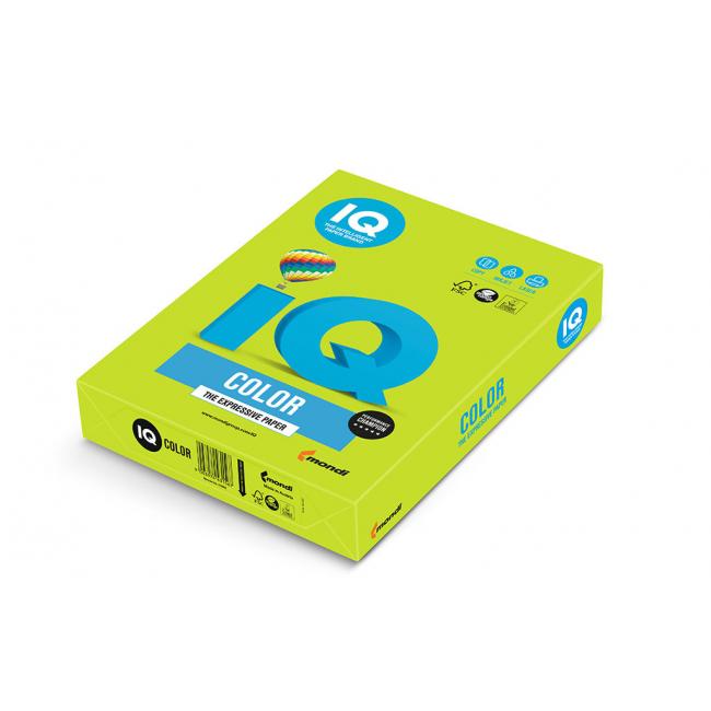 IQ Farbpapier, limettengrün, LG46, A4, 80 g