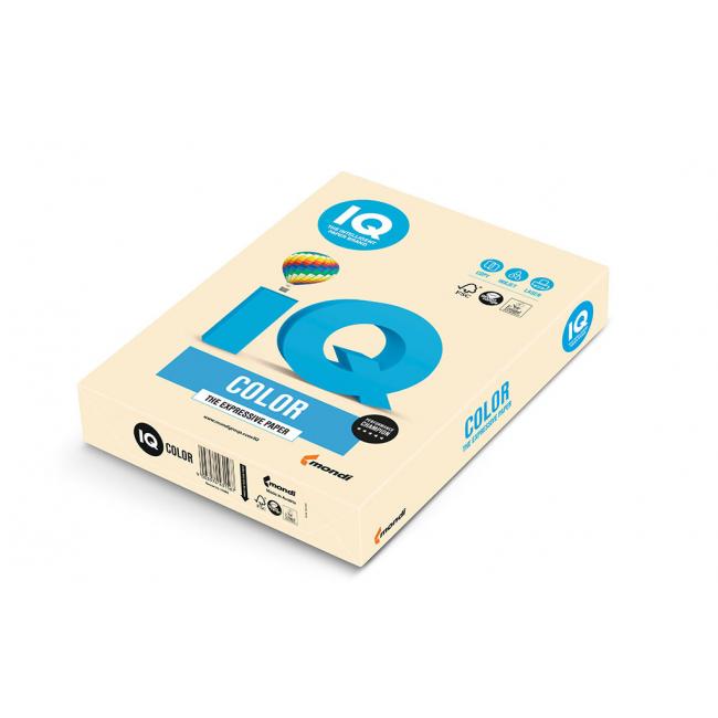 IQ Color Cream CR20 Farbpapier, A4, 160 g
