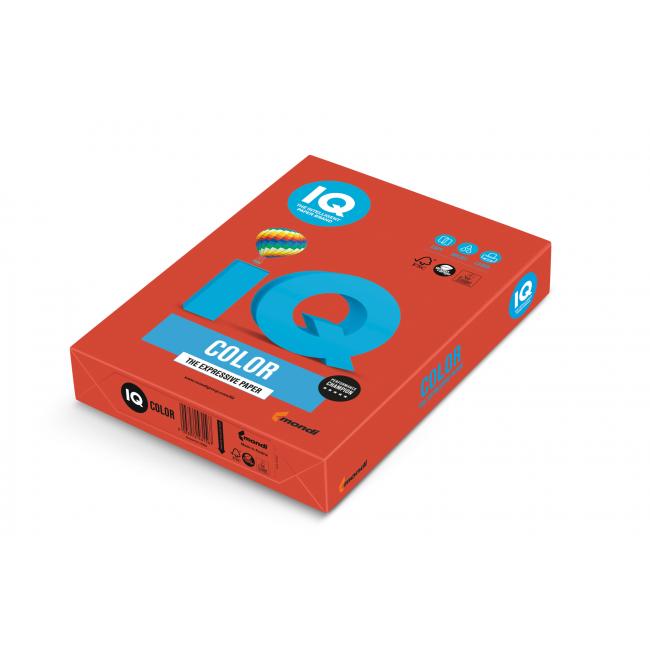 IQ Farbpapier Korallenrot CO44, A4, 160 g