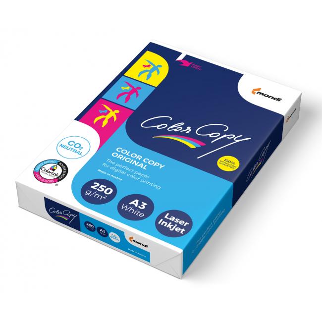 Farbkopierpapier A3, 250 g/m², 125 Blatt