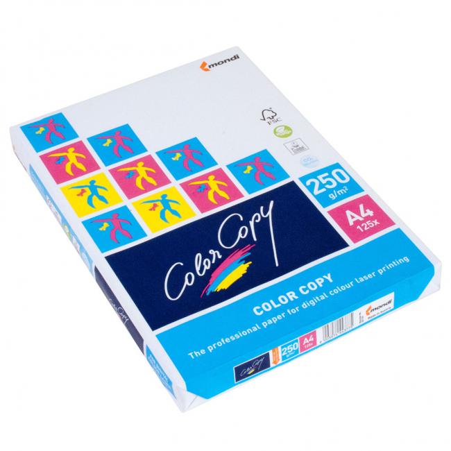 Farbkopierpapier A4, 250 g/m², 125 Blatt