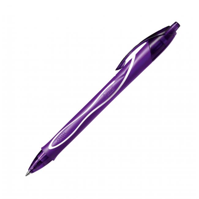 [BC964772] Bic Gelocity Quick Dry Gelstift lila