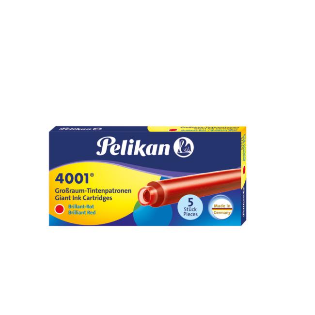 Pelikan-Bombe, 5 Stück, groß, rot
