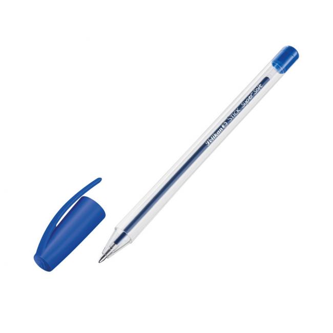 Pelikan Stick Super Soft Kugelschreiber blau 50 Stück