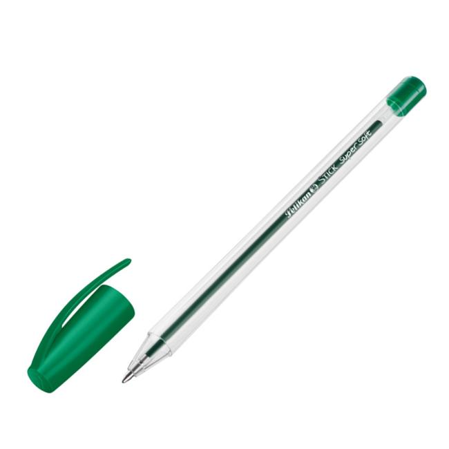 [PE601481] Pelikan Stick Kugelschreiber, superweich, grün, 50 Stück